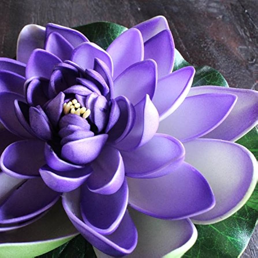 蓮の花デザイン フロアスタンド　白紫　2台セット 蓮の花デザイン フロアスタンド 白紫 2台セット 蓮の花デザイン