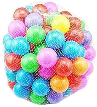 Amazon.co.jp: Pclife おもちゃボール カラーボール 7色100個