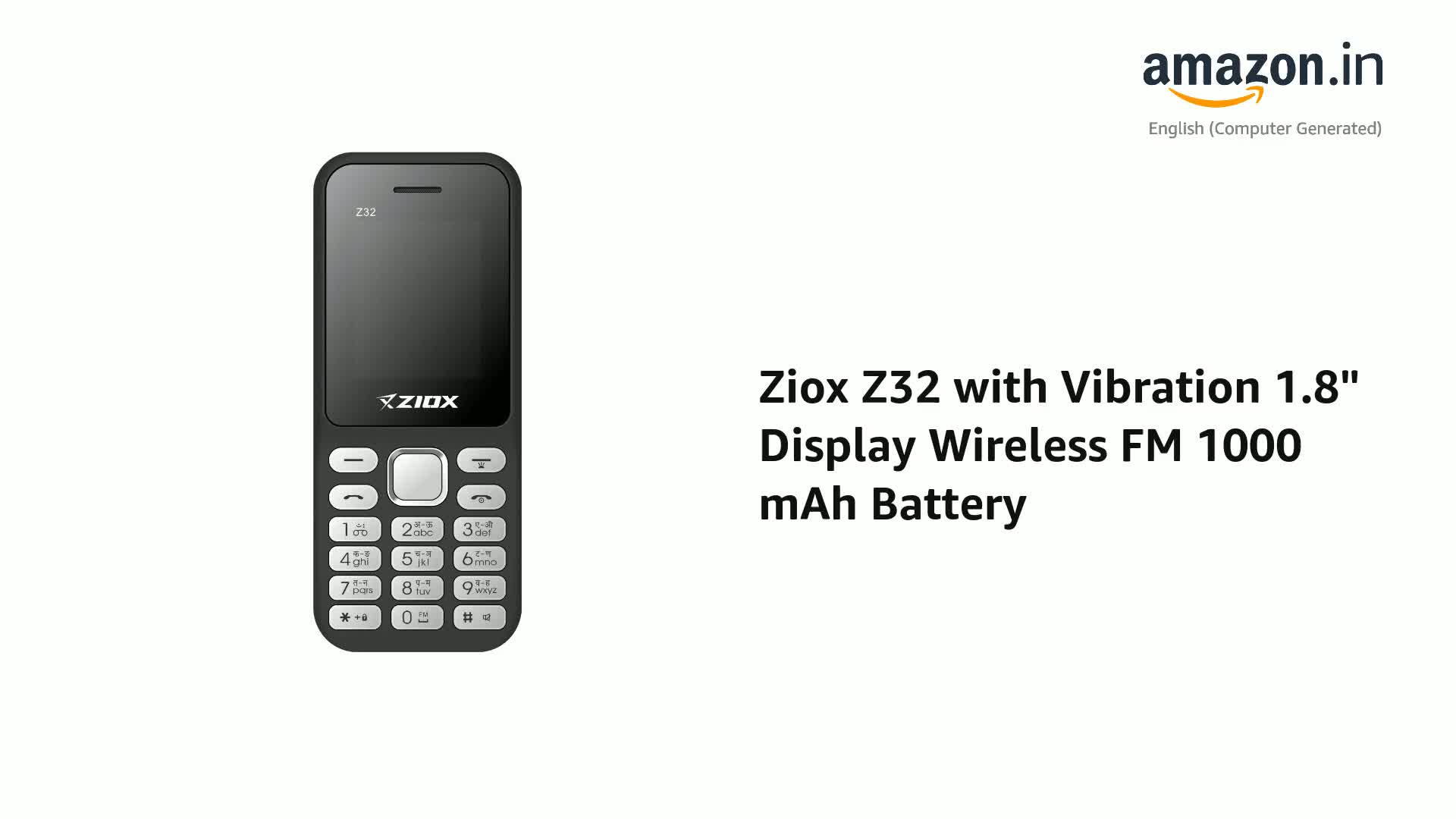 Ziox Z32 with Vibration 1.8