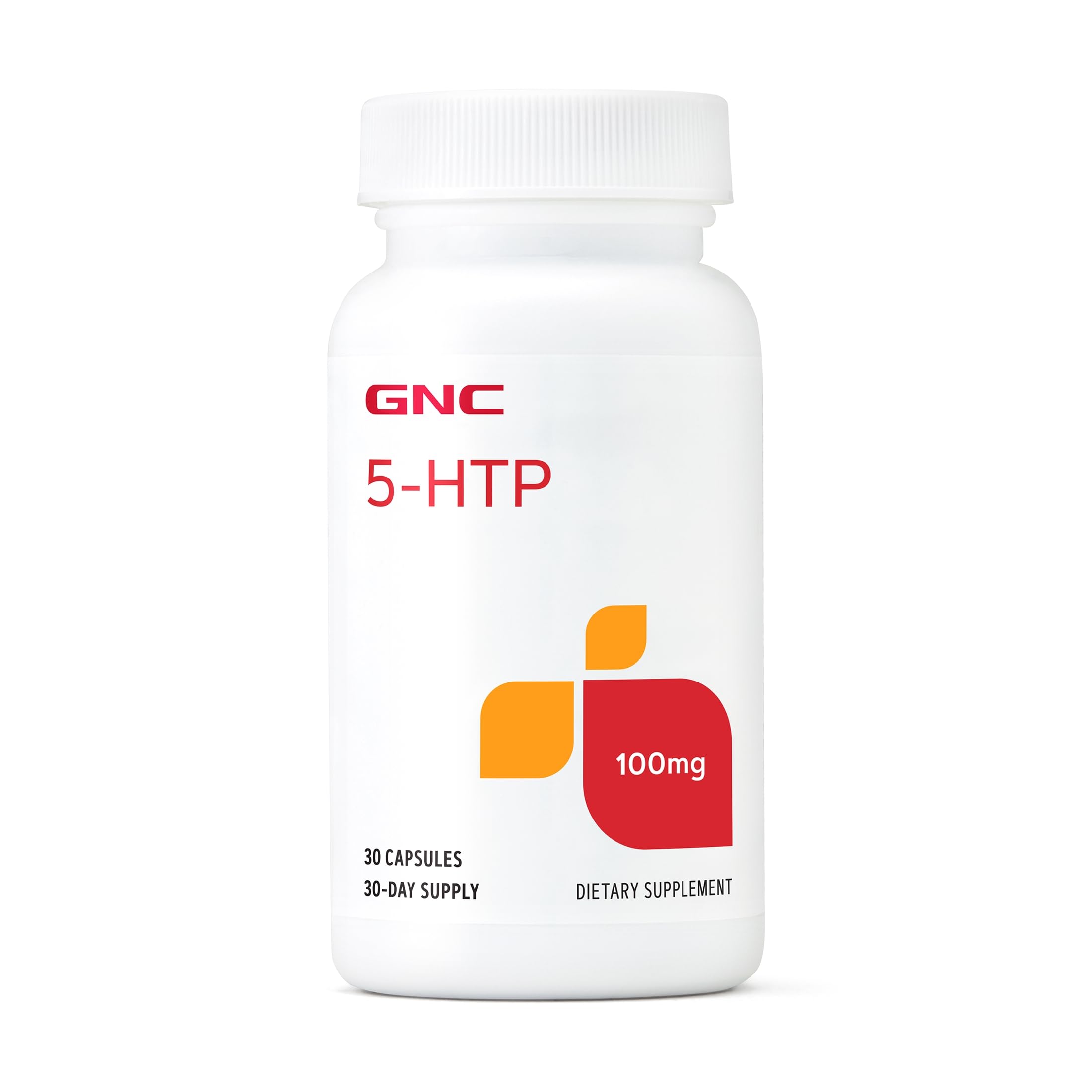 GNC 5-HTP 100mg, Gluten Free, 30 Count
