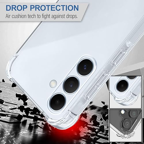 Image of CEDO Samsung Galaxy A35 (5G) Bumper Case | Soft Jel Flexible Thin Full Protection Shock Proof Clear TPU Back Case Cover for Samsung Galaxy A35 (5G) (Transparent)