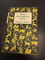 King Solomon's ring;: New light on animal ways B0007K24DE Book Cover
