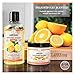 CLARK'S Food Grade Mineral Oil (12oz) and Carnauba Wax (6oz) Set - 100% Natural Butcher Block Oil and Cutting Board Wax - Food Safe Beeswax and Wood Cutting Board Oil with Orange & Lemon Extract