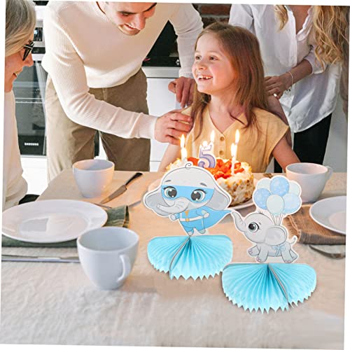 Cabilock 8 Peças Decoração De Bola De Favo De Mel Enfeite De Animal Artesanato De Papel Adornar Pres