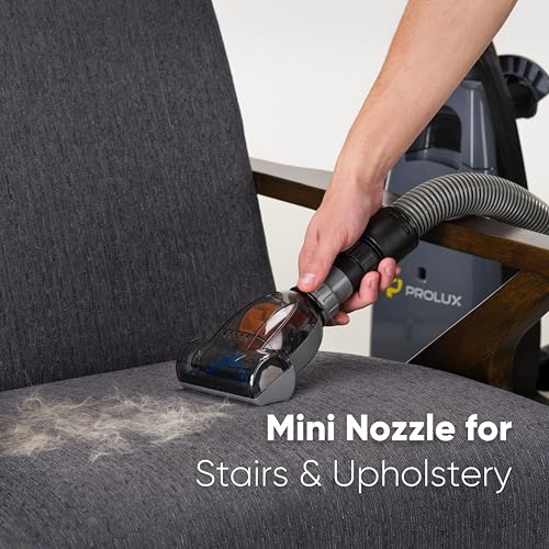 Prolux Phantom Pro Commercial Upright Vacuum Cleaner – HEPA Filtration, Bagged, High-Suction, Deep Cleaning, Lightweight with Onboard Tools only 12lbs Ideal for Business, Professional & Industrial Use