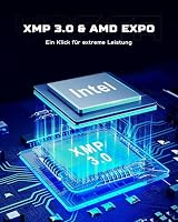 Acer Predator Vesta II DDR5 RGB RAM 64GB (32GBx2) CL30 bis zu 6000MHz - Intel XMP 3.0 & AMD EXPO - PC Computer Gaming Arbeitsspeicher (Schwarz) – Ansicht 3