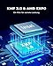 Acer Predator Vesta II DDR5 RGB RAM 64GB (32GBx2) CL30 bis zu 6000MHz - Intel XMP 3.0 & AMD EXPO - PC Computer Gaming Arbeitsspeicher (Schwarz)