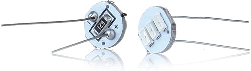 Miniatura 4 de cciyu 20 mini bombillas blancas de 0.185 in-12 V, luces indicadoras de racimo velocímetro retroiluminación de repuesto para GM GMC