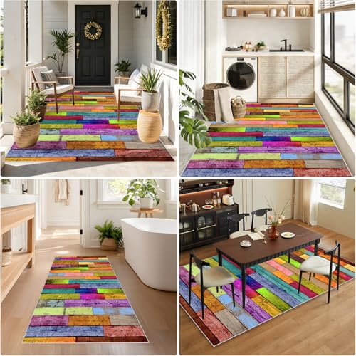 Alfombra para pasillo y cocina para evitar resbalones y proteger el suelo de manchas 8