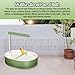 Xanadued Parrot Shower, Automatic Parakeet Bird Bath with Pump, Large Bird Shower Fountain, Bird Bath for Parakeets for Pet Birds, Conure, Cockatoo, Budgie, Lovebird, Finches