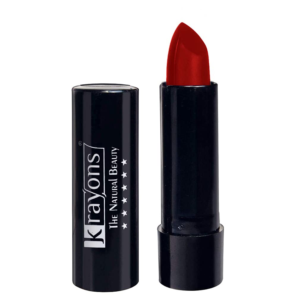 Krayons Cute Pop Matte Lipstick, Waterproof, Smudgeproof, Longlasting, Centre Stage, 3.5gm