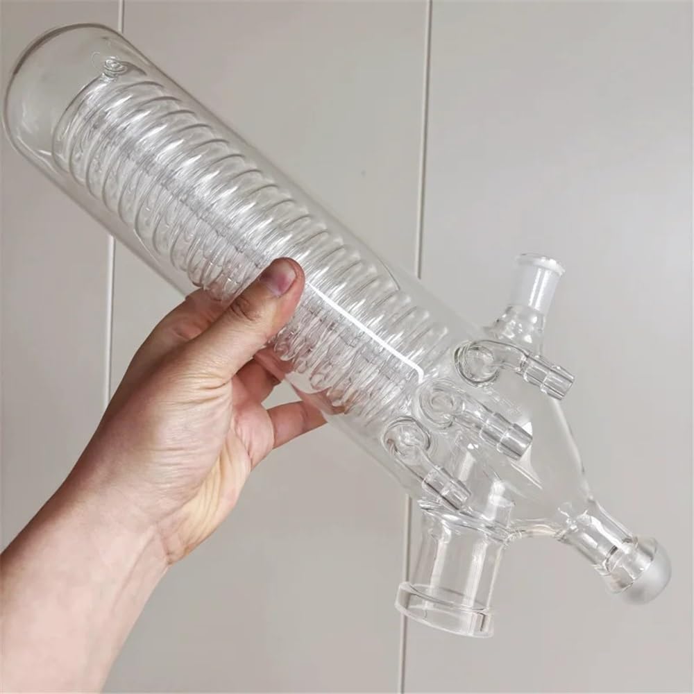 1 pz evaporatore rotante condensatore 2L 3L vetreria accessori verticali for RE-201D/2000A3000A Attrezzature da laboratorio