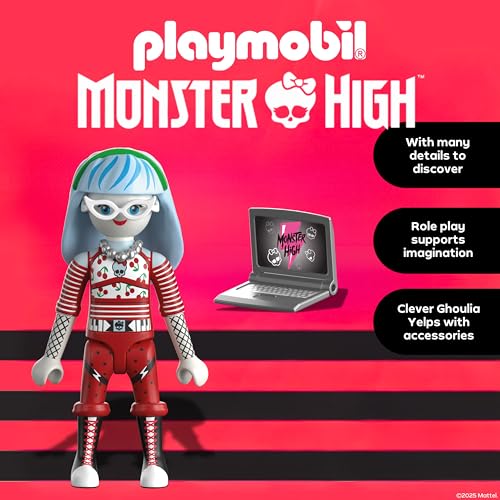PLAYMOBIL 71997 Monster High Ghoulia Yelps dès - vue 5