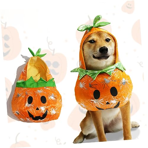 Disfraz Halloween Calabaza para Perros y Gatos miniatura 6