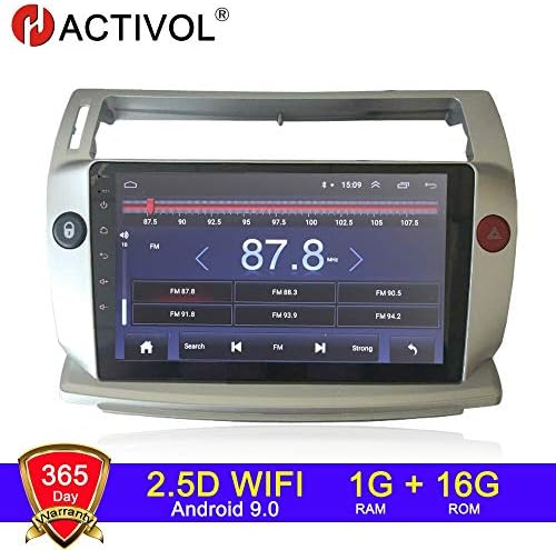 4G WIFI 2G 32G Android 9.0 2 din car radio for Citroen C4 C-Triomphe C-Quatre 2004-2009 autoradio car audio stereo car radio (Wifi 1G 16G)