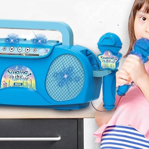 Micrófono y altavoz para niños en fiestas de cumpleaños con karaoke y música en casa 6