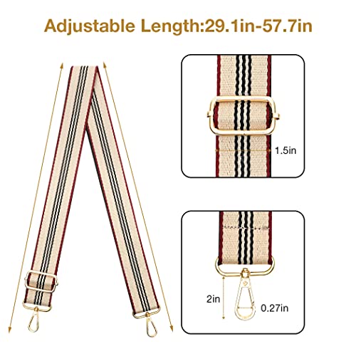 Image of Lekesky Purse Strap Replacement Crossbody Purse Strap for Women