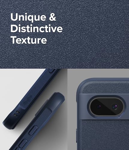 Image of Ringke Onyx for Google Pixel 8a Case [Feels Good in The Hand] Oil & Dirt Resistant, Enhanced Camera Lens Protection, Comfortable Grip, Non-Slip, Lightweight Cover - Navy