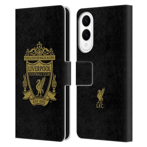 Coque Samsung S25 Edge Liverpool FC en cuir pour supporter au stade Anfield