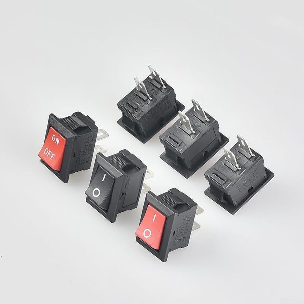 Interruptor ON/OFF para Coche Barro Panel Control(White-10pcs)