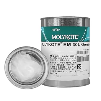 Molykote EM-30L Grease 1kg | Low Torque Quiet Lubricant | Fits Plastics | For Electric Motors and Precision Equipment | High Capacity Commercial