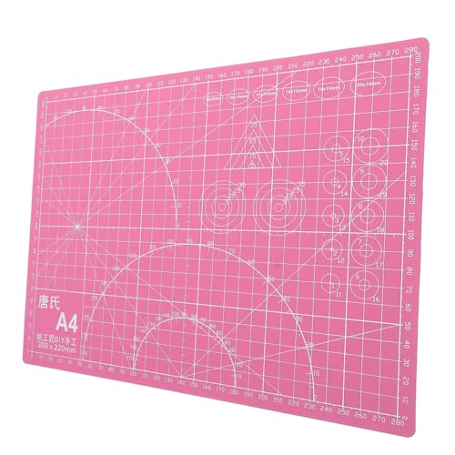 KONTONTY A4 Cutting Pad for Crafts Double-sided Pvc Engraving Mat Cutting Board Mat for Crafting
