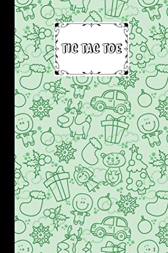 Tic Tac Toe: Games Fun Activities for Kids / Paper & Pencil Workbook for Games, Smart gifts for Family | Christmas Cover image 2