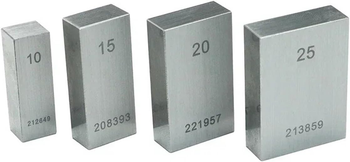 Block Gauge 0 Grade Spection Block Gauge Measurement Caliper Tool Steel Square Gage Measure Vernier Caliper, Micrometer(70mm 0 Grade)