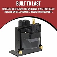 Vista 6 de Bobina de encendido CON SOPORTE para Mercruiser o Volvo Penta, reemplaza 3854002-7, 898253T27,817378T, 3854002 3.0, 4.3, 5.0, 5.7, 7.4, 8.2, 350