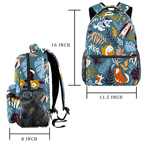 Sac à dos décontracté ergonomique pour soulager le dos avec style imprimé chat - 2