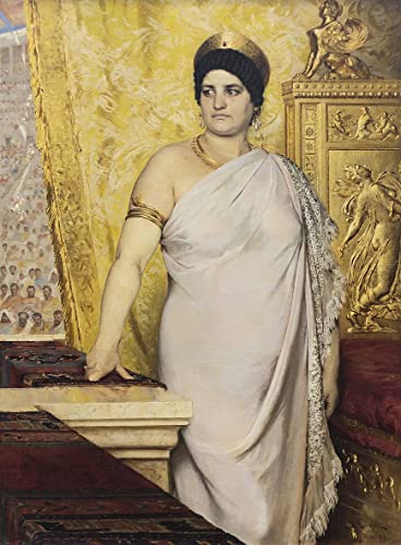 Tableau Messaline de Peder Severin Krøyer pour la décoration murale du salon