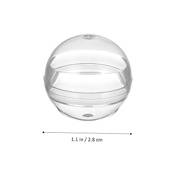 Amazon.co.jp: WRITWAA 100個 クリアボール 多目的空ボール