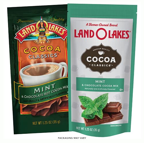Land O Lakes Cocoa Classics, Mint & Chocolate Hot Cocoa Mix, 1.25-Ounce Packets (Pack Of 36) #TOP2