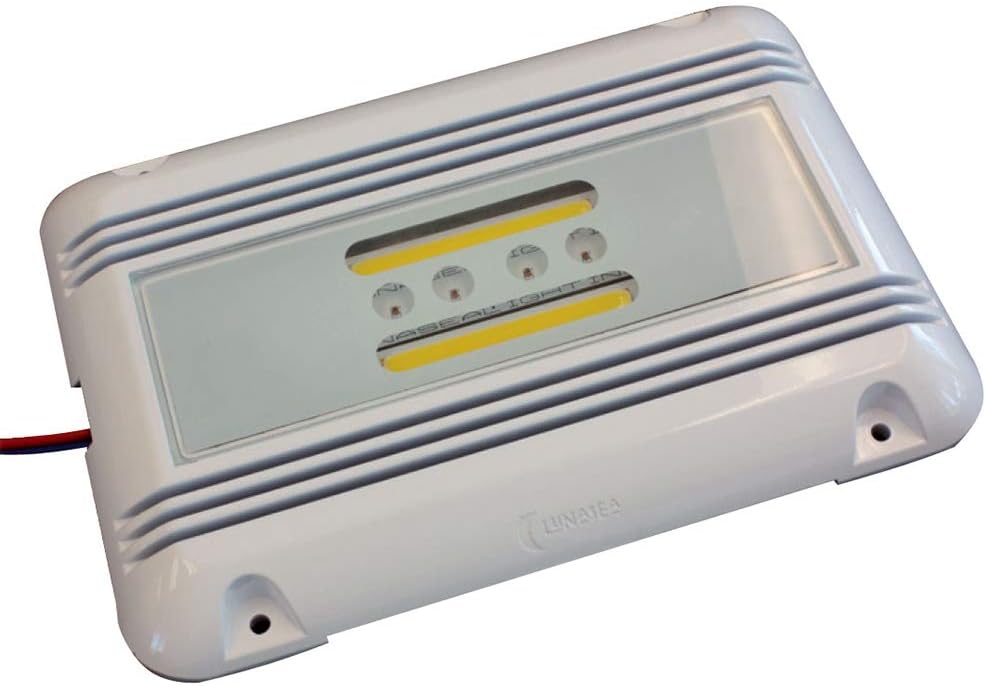 Lunasea LED Engine Room Utility Light - 16W - 3,200 Lumen Output, Ignition Proof, 10-40 VDC, 4000K Natural White LEDs