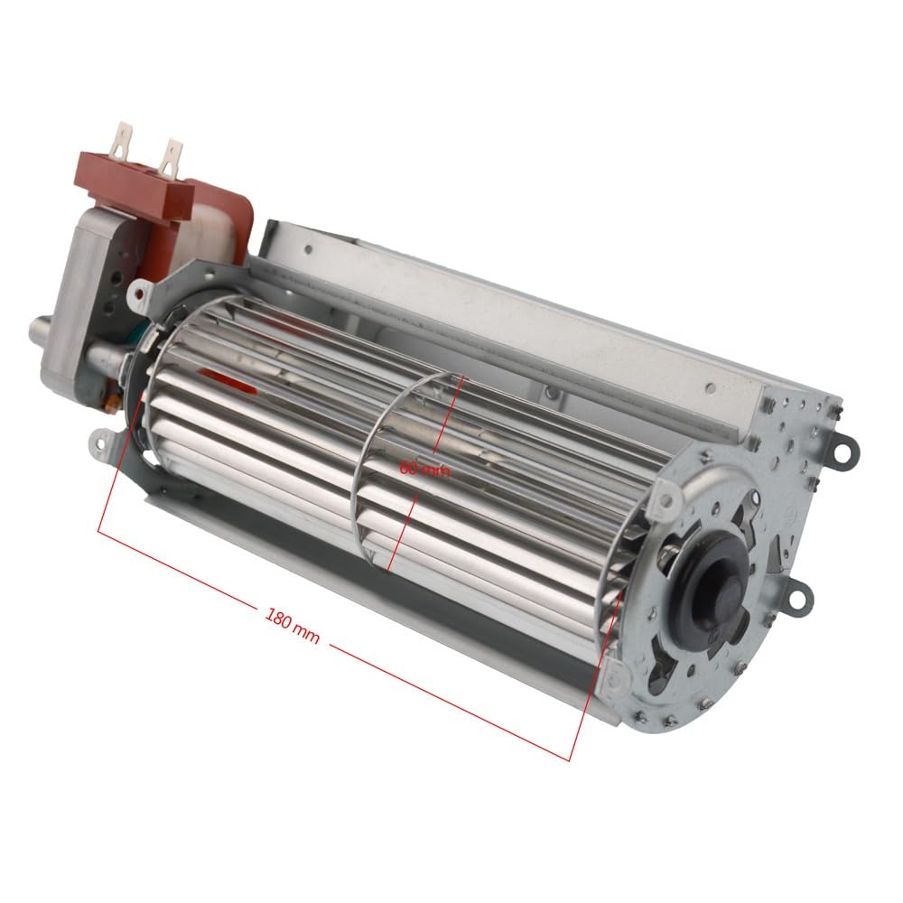 Moteur de ventilateur de ventilateur de flux croisé tangentiel - 60x180mm