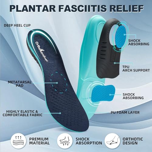 Plantillas OrthoComfoot para pies planos tamaño 9/11 miniatura 5