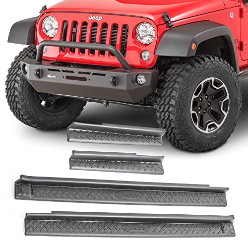 Quadratec Door Entry Guards For Jku - Front And Rear #TOP4