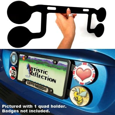 Quadruple Grill Badge Holder for MINI Cooper