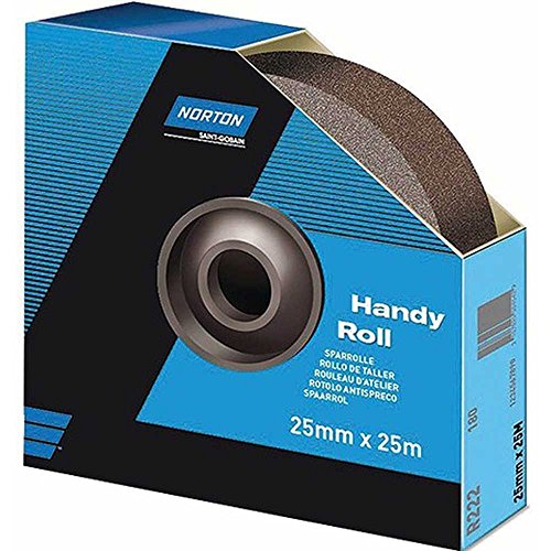 Preisvergleich Produktbild Norton Handy Rolls Schleifpapier Rolle R222 38 mm 25 m G40