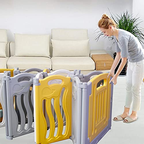 Foldable Baby playpen Baby Folding Play Pen Kids Activity Centre Safety Play Yard Home Indoor Outdoor New Pen