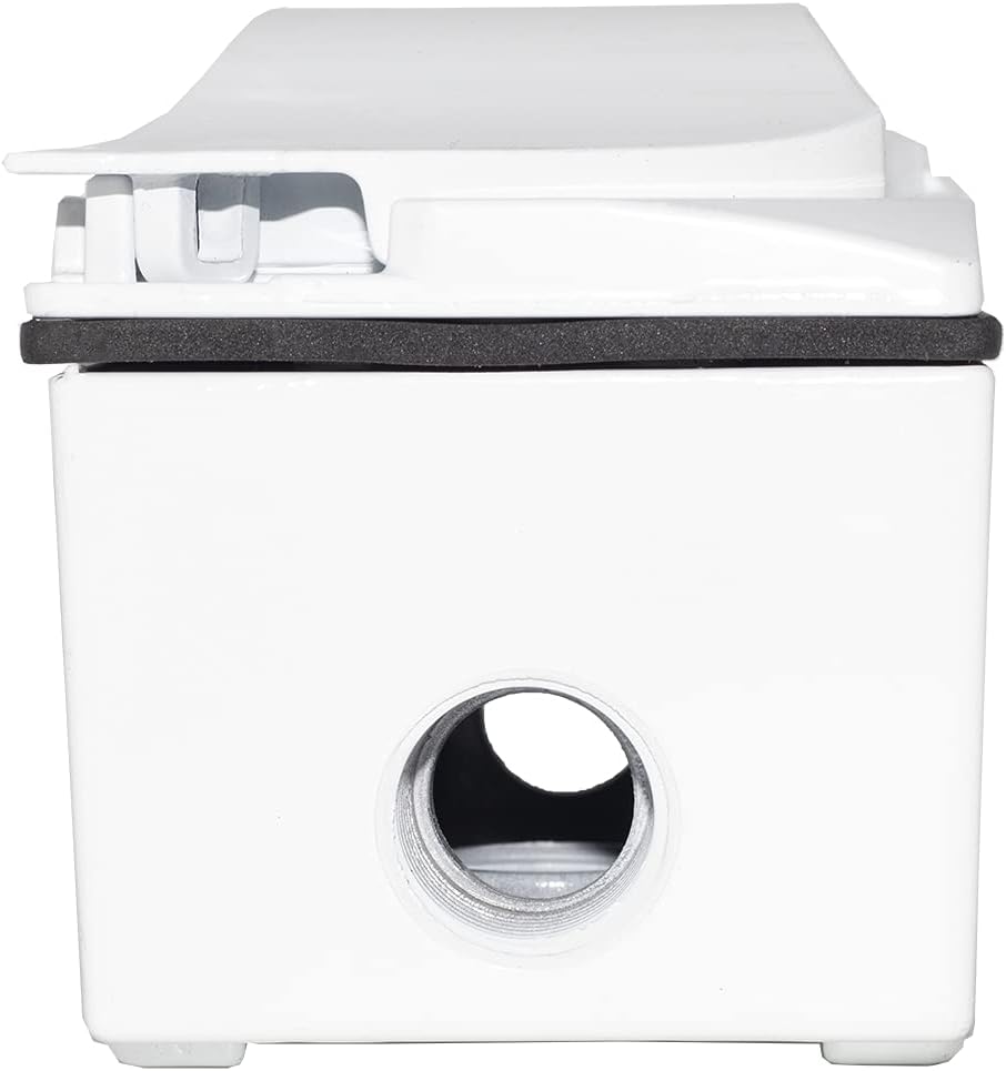 Sigma Engineered Solutions 16449WH TRWR GFCI Receptacle Kit with Universal Weatherproof Cover, White