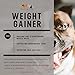 Buddy & Lola Weight Gainer for Dogs (90 Servings) Healthy Weight Gainer Supplement for Dogs. Muscle Builder, Injury Recovery, Energy & Performance Supplement for All Breeds. Made in The USA