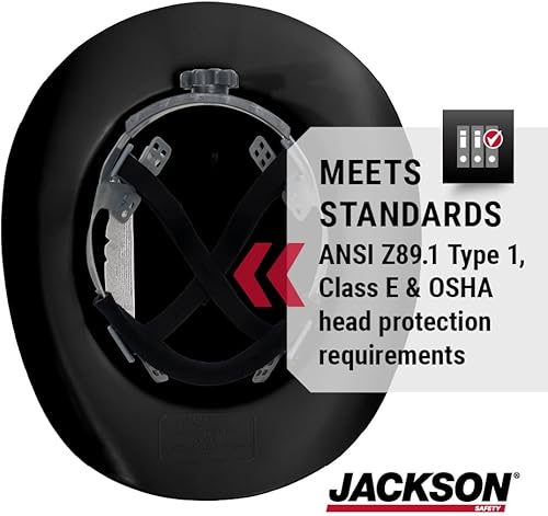 Miniatura 6 de Jackson Safety Sombrero duro de vaquero - Suspensión de trinquete de 4 puntos - Estilo Western Outlaw - Varios colores