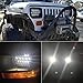V-spec H6054 Led Headlights, Pair 7x6 Led Headlights 5x7 Led Headlight 6054 Led Headlight 7x6 Headlights H6054 Led Headlight Hi/Low Sealed Beam 7x6 Headlight Lamp for Jeep Xj Yj Cherokee E250