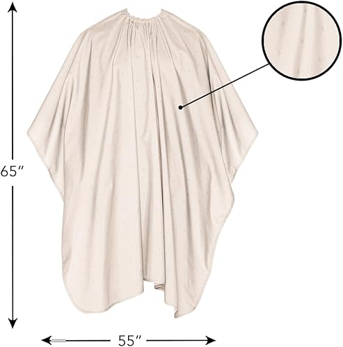 Miniatura 8 de Barber Strong The Barber Cape - Funda para corte de pelo para hombres, material repelente y reductor estático, tela resistente al agua