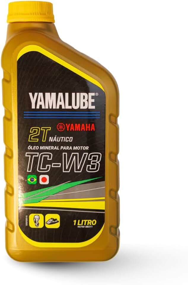 Yamalube Óleo TC-W3 2 Tempos para Motores de Popa