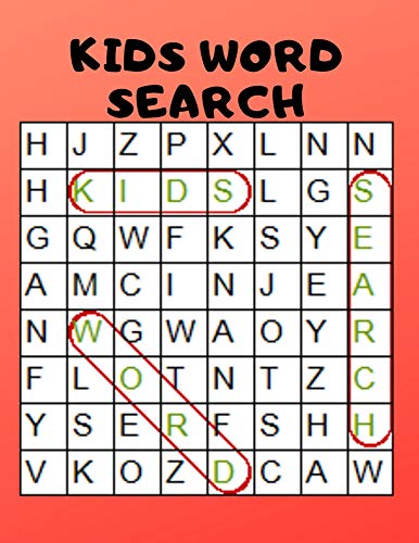 KIDS WORD SEARCH: Puzzles for kids 6-10 year old
