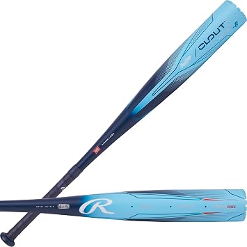 Rawlings | 2024 | Clout Baseball Bat | USSSA | -8 / -10 Drop | 2 3/4" Barrel | 1 Pc. Aluminum