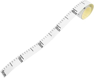 Angoily Water Level Gauge Sticker Self-Adhesive Ruler for Pool Aquarium and Tank Waterproof Measurement Tool Sturdy and Easy to Use 1 Piece
