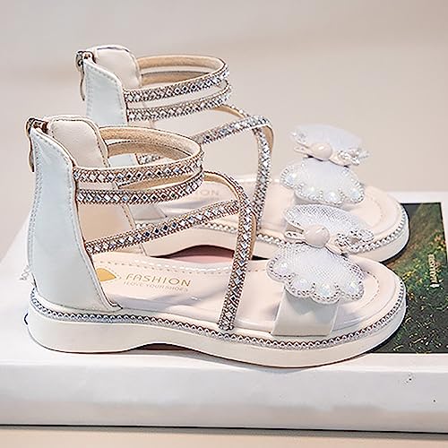 toddler sandal size 9 Butterfly Print Foot Back Zipper Off Roman Sandals Daily Casual Beach Shoes3